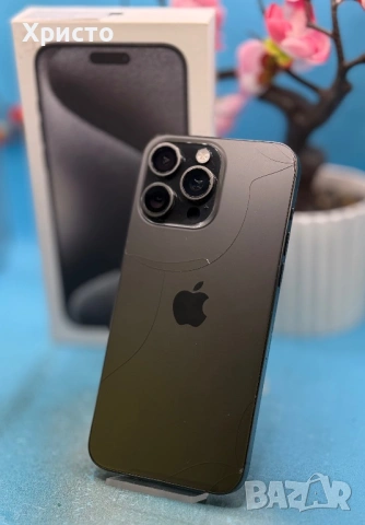 Apple iPhone 15 Pro Max, 512GB, 5G, Black Titanium , снимка 4 - Apple iPhone - 53815260