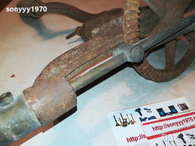 РЕТРО МАШИНЕРИЯ ОТ ФРАНЦИЯ-АНТИКА 1911221631, снимка 17 - Антикварни и старинни предмети - 38726044