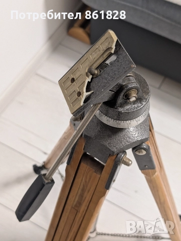 Дървен статив за камера, снимка 2 - Чанти, стативи, аксесоари - 52865849