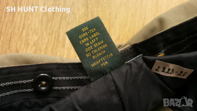 Cabela's GORE-TEX Trouser размер M за лов панталон със здрава брезентова материя - 990, снимка 13 - Екипировка - 49013164