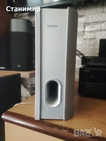 5.1 Домашно кино Philips HTR 5000 (Рисивър, Колони, Субуфер и Дистанционно), снимка 13 - Плейъри, домашно кино, прожектори - 55784074