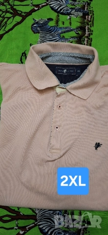 Мъжки тениски с якичка големи размери,2ХL,3XL,4XL, снимка 11 - Блузи - 51620099