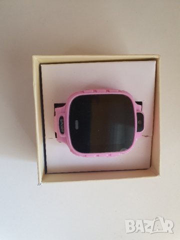 Смарт часовник / Smart clock  Работи със сим карта.  Само е пробван. С кутия и кабел за зареждане. , снимка 2 - Смарт часовници - 41970162