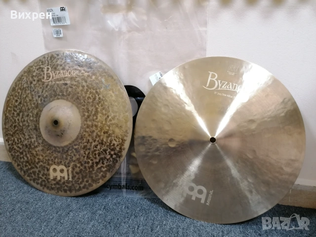 Meinl Byzance Jazz Thin Hi Hat, снимка 5 - Ударни инструменти - 53754908