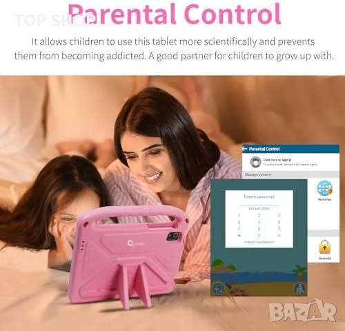 Нов детски Таблет CWOWDEFU, Android 14, 8GB RAM, 128GB, родителски контрол, снимка 8 - Друга електроника - 49641919