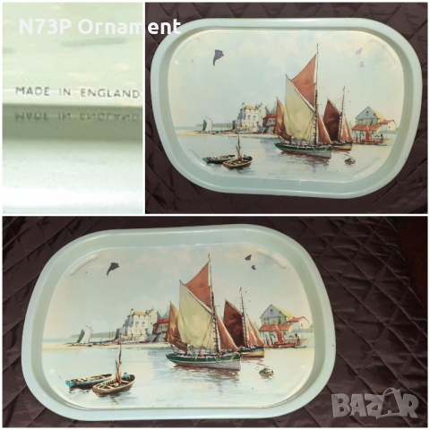 СТАРА МЕТАЛНА ТАБЛА. ПОДНОС. КАРТИНА. ТАБЕЛА., снимка 7 - Колекции - 36176561