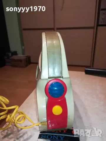 марков ретро касетофон с микрофон за колекция 2203251633, снимка 7 - Радиокасетофони, транзистори - 49597174