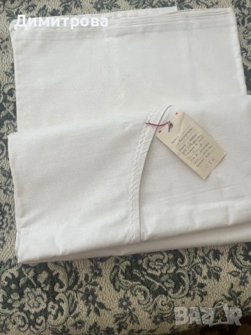 Единичен комплект чаршафи - 2 части - плик и калъфка, снимка 2 - Спално бельо - 51092865