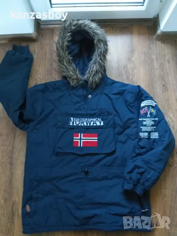 geographical norway - страхотен мъжки анурак размер ХЛ, снимка 4 - Якета - 48502146