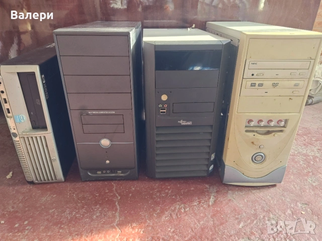 [За Ремонт Или За Резервни Части] 4 Броя Настолни Компютри