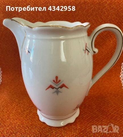 Kaiser. Bavaria. 1930 г. Порцеланова кана за мляко.