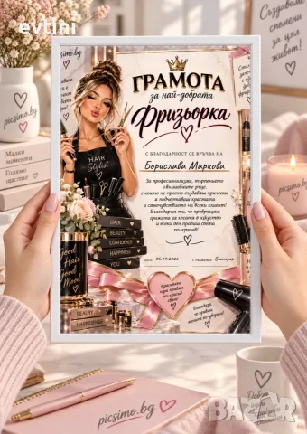 НЕ ПРОСТО ГРАМОТА. А ПРИЗНАНИЕ, КОЕТО СЕ ПОМНИ!, снимка 5 - Българска литература - 56145946