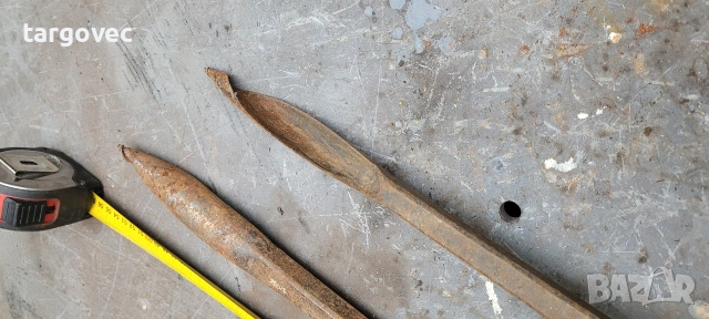 комплект от три броя дърводелски свредла ръчни старинни, снимка 3 - Антикварни и старинни предмети - 53279553