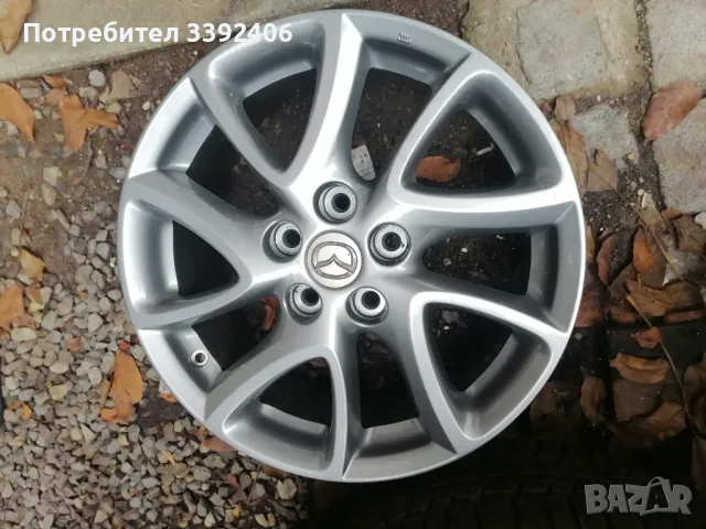 4 бр оригинални ляти джанти 17 цолови за Мазда 3 или 5 