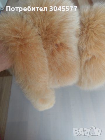 Яка и маншети Комплект от естествен косъм, снимка 4 - Шалове - 39773691