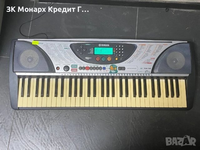 Синтезатор YAMAHA PSR 240, снимка 4 - Ресийвъри, усилватели, смесителни пултове - 50610142