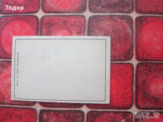 Стара немска карта червен кръст, снимка 4 - Колекции - 36100832