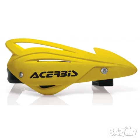 Жълти Acerbis предпазители за ръце с монтаж 21 mm