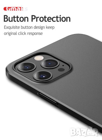 Ултра тънък матов кейс за Iphone, снимка 10 - Калъфи, кейсове - 42165756