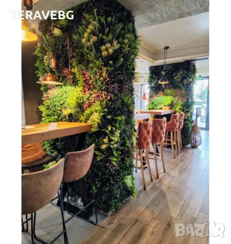 Зелени декоративни пана