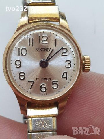 sekonda 17 jewels ussr gold, снимка 5 - Дамски - 42141847