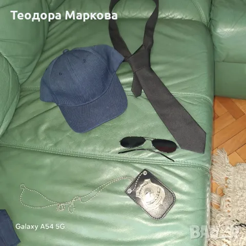 Мъжко яке със аксесоари FBI, снимка 4 - Тениски - 49214791