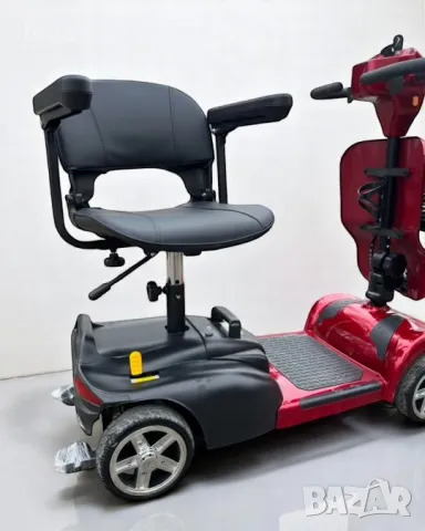 Инвалидна електрическа четириколка blueElectric BL500 - 500W /24V /20AH - RED, снимка 4 - Инвалидни скутери - 50018080