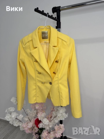 Алеса Alessa жълто сако размер S