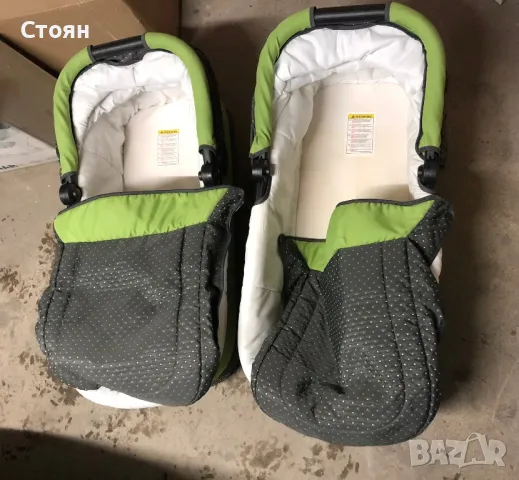 Бебешка количка за близнаци детска количка за близнаци детска двойна количка, снимка 5 - Детски колички - 50174021