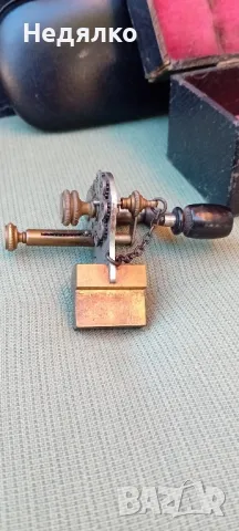 Стар немски часовникарски инструмент,RRR, снимка 4 - Антикварни и старинни предмети - 47855764