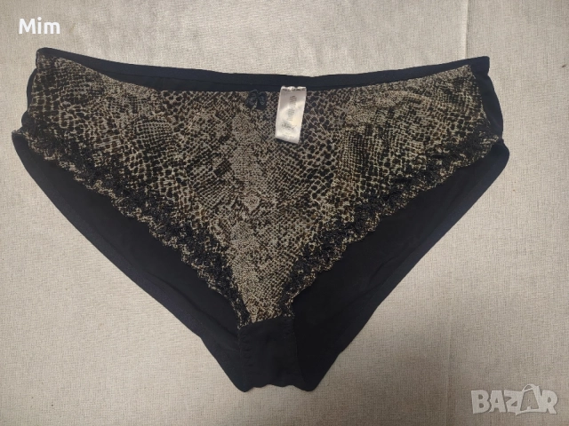 2XL Черна бикина /анимал принт /, снимка 4 - Бельо - 56026934
