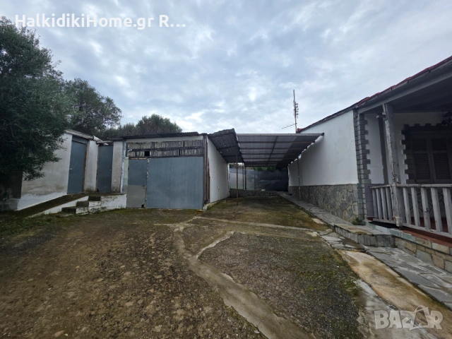 Неа Потидеа Халкидики Самостоятелна къща 85м2 + 1000м2 парцел., снимка 17 - Къщи - 53515485