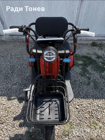 🛵Електрическа Триколка 🔌, снимка 4 - Мотоциклети и мототехника - 55827498