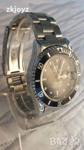 САМОНАВИВАЩ СЕ МЪЖКИ ЧАСОВНИК ROLEX SUBMARINER, снимка 6 - Мъжки - 34644402
