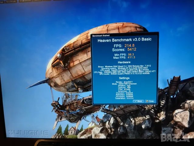 nVidia Quadro P4000, снимка 8 - Видеокарти - 45900710