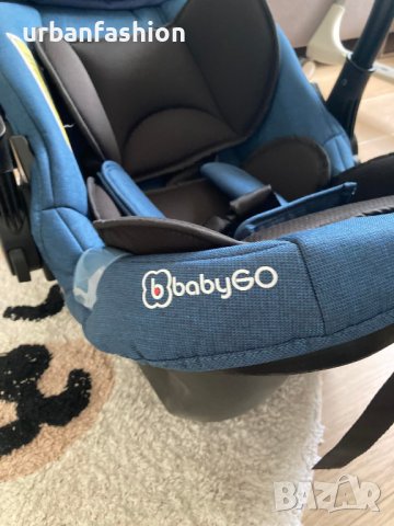 кошница за новородени 0-13кг BABY GO, снимка 2 - Столчета за кола и колело - 41368328