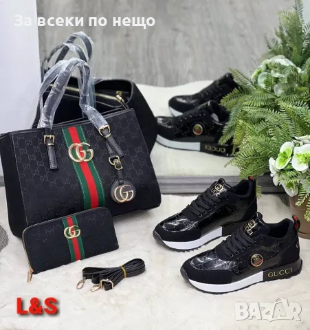 Gucci Дамски Маратонки👟Дамски Спортни Обувки Гучи - Различни Цветове Код SEM-22, снимка 2 - Маратонки - 55721552