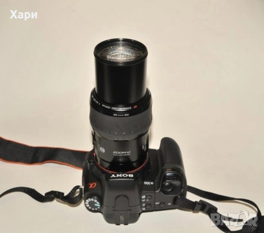 Sony A300 DSLR, пълен комплект, два обектива, снимка 8 - Обективи и филтри - 52031875