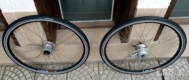 Комплект капли 28 цола ЛИНУС ! Нексус 7 с ролерни спирачки! С гумите!, снимка 7 - Части за велосипеди - 53087224