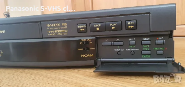 Panasonic NV-HD90 VCR VHS Hi-Fi stereo Sp/Lp, снимка 5 - Плейъри, домашно кино, прожектори - 48107167