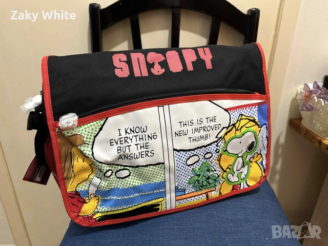 Чанта през рамо Снупи /Snoopy , снимка 2 - Чанти - 52573988