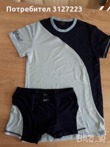 Комплект тениска и боксер, снимка 2 - Бельо - 34764070