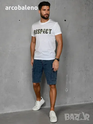 Мъжки дънкови къси панталони, 3цвята , снимка 3 - Къси панталони - 49970869