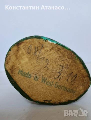 Стара гипсова фигурка , снимка 4 - Антикварни и старинни предмети - 52263710