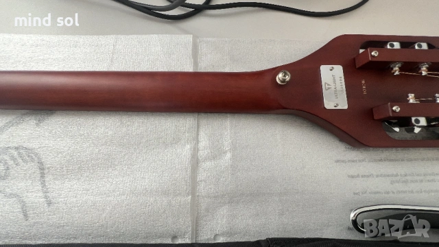 Травъл китара и усилвател като нови Travel guitar, снимка 9 - Китари - 53776876