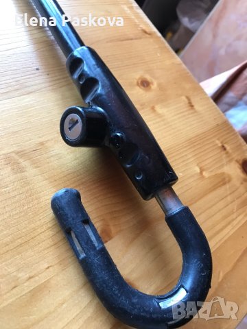 заключващо устройство за кормило и педал за скорости, бастун, изгубен ключ, снимка 2 - Аксесоари и консумативи - 41642411