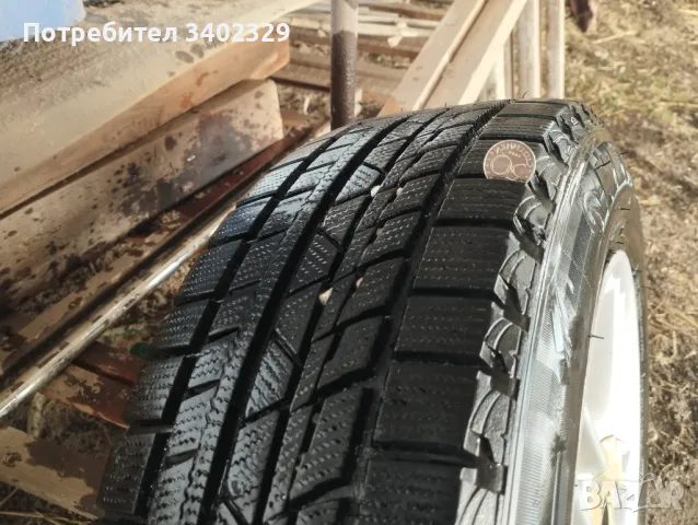 Зимни гуми с джанти 15, снимка 2 - Гуми и джанти - 50048717