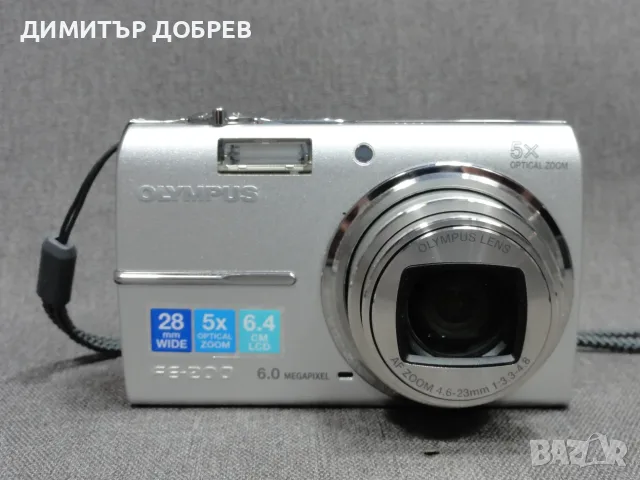 ЦИФРОВ ФОТОАПАРАТ OLYMPUS FE-200 6.0MP CCD DIGITAL CAMERA Y2K DIGICAM, снимка 3 - Фотоапарати - 55971045