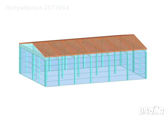 ЛИЗИНГ - Халета, Хале, Магазини, Магазин, Складове 216м2, снимка 3 - Строителни материали - 44208981