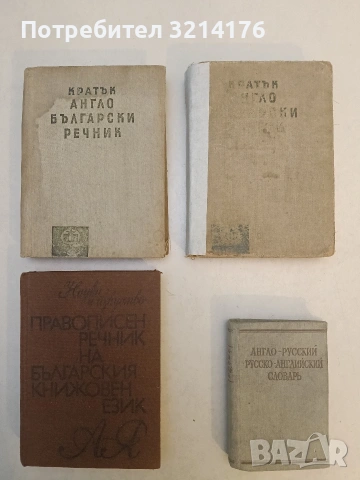 Кратък англо-български речник – Колектив